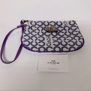 Coach Wristlet